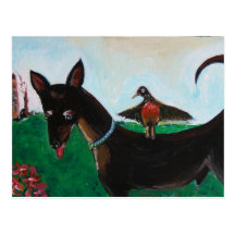 Littleman and Robbie Bobbie Post Cards