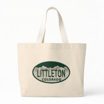 Littleton license oval canvas bags