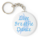 Live Breathe Dance Keychain