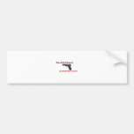 Live by the sword bumper sticker