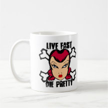 Live Fast Coffee Mugs