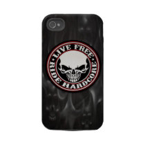 Live Free Iphone 4 Tough Cover