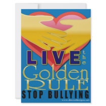 live golden rule stop bullying invite