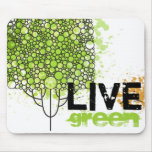 Live Green mousepads