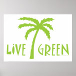 Live Green Tree Hugger posters