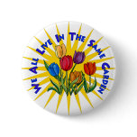 Live In Peace Garden buttons