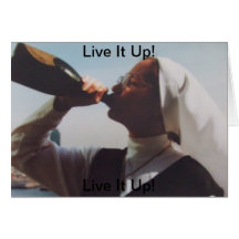 Live it Up Holiday greeting card