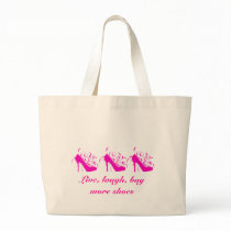 Live, Laugh, Buy More Shoes Bag