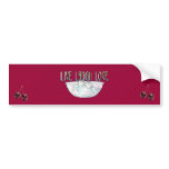 Live Laugh Love Bumper Sticker bumper stickers