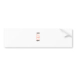 Live Laugh Love bumper stickers