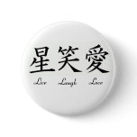 Live, Laugh, Love Pinback Buttons