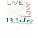 Live*Laugh*Love*Ride-Baby Doll t-shirts