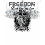 Live & Let Live Personalizable Gra... - Customised t-shirts