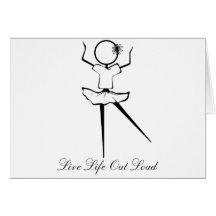 Live Life Out Loud Cards