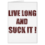 Live long and suck it cards