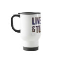 Live Long & Twitter Text mugs