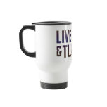 Live Long & Twitter Text mugs