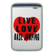 Live Love Base Jumping Sleeve For MacBook Air