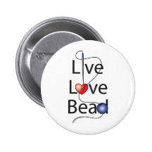 Live Love Bead Pins