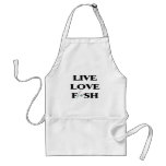 Live Love Fish Apron