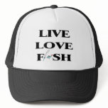 Live Love Fish hats