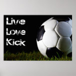 Live, Love, Kick posters