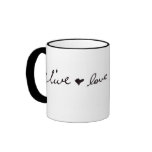 live love laugh coffee mugs