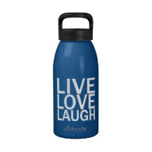Live Love Laugh Water Bottle 16 oz.