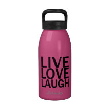 Live Love Laugh Water Bottle 16 oz.