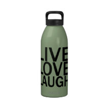 Live Love Laugh Water Bottle 32 oz.