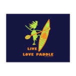 Live Love Paddle postcards
