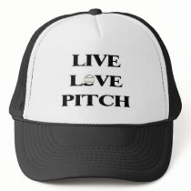 Live Love Pitch Mesh Hats