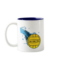 Live Love Polo  Water Polo Drinkware Coffee Mug