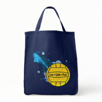Live Love Polo - Water Polo Tote Bags