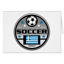 Live Love Soccer Greece Cards