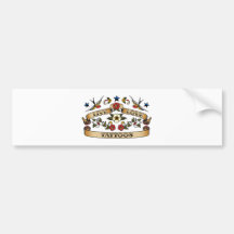 Live Love Tattoos Bumper Sticker