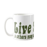 Live Simply mugs