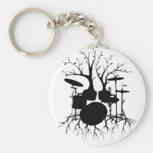 Live the Beat to the Tempo of Creation ~ drum Keychains