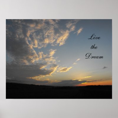 Live the Dream Poster