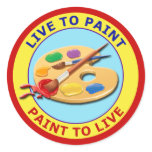 LIVE TO PAINT PAINT TO LIVE