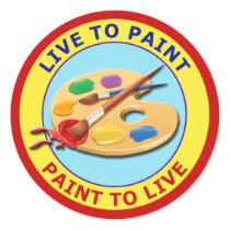 LIVE TO PAINT PAINT TO LIVE