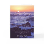 Live Your Dreams CARD