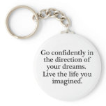 Live Your Dreams keychains