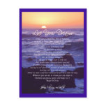 Live Your Dreams Postcard
