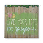 Live your Life on purpose magnets