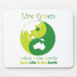 LiveGreen AustralAsia ying yang Mousepads