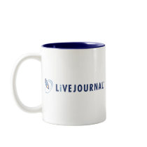 LiveJournal Logo Horizontal Mugs