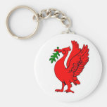 Liver bird key chains