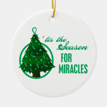 Liver Cancer Christmas Miracles Christmas Tree Ornaments