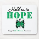 Liver Cancer Hold On To Hope mousepads